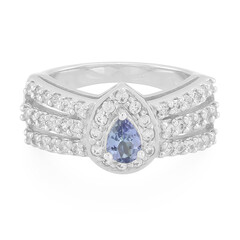 Anello in argento con Tanzanite Camaleonte