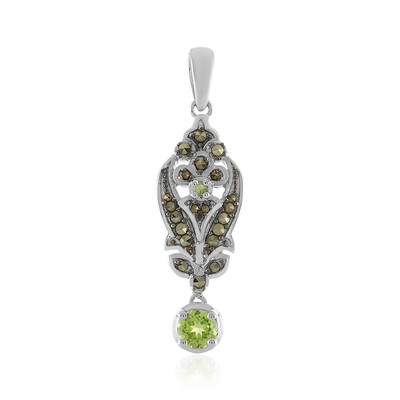 Ciondolo in argento con Peridoto