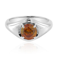 Anello in argento con Sfalerite spagnola (Tenner Diniz)