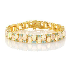 Bracciale in argento con Opale di Welo