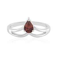 Anello in argento con Zircone Rosa