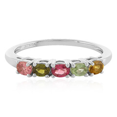 Anello in argento con Tormalina
