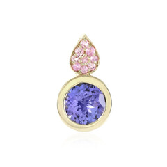 Ciondolo in oro con Tanzanite
