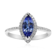 Anello in oro con Tanzanite AAA (CIRARI)
