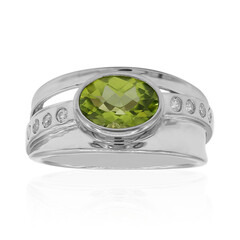 Anello in argento con Peridoto