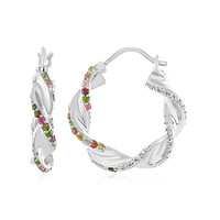 Orecchini in argento con Tormalina