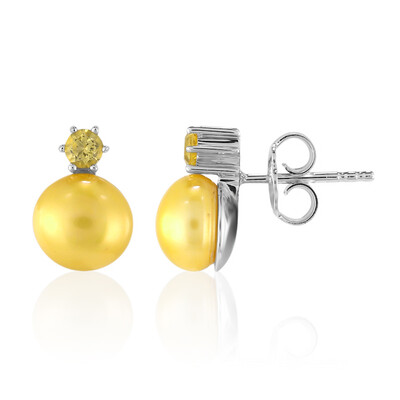 Orecchini in argento con Perla di Acqua Dolce