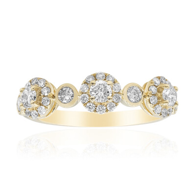 Anello in oro con Diamante I1 (H) (CIRARI)