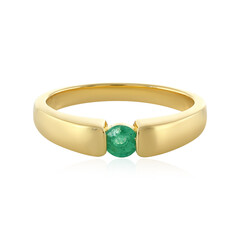 Anello in argento con Smeraldo Zambia