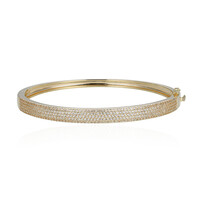 Bracciale in argento con Topazio Bianco(Adela Silber)