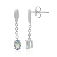 Orecchini in argento con Tanzanite Verde