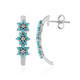 Orecchini in argento con Turchese
