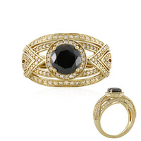 Anello in oro con Diamante Nero (de Melo)
