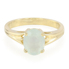 Anello in oro con Opale Paraiba