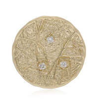 Ciondolo in oro con Diamante PK (I)