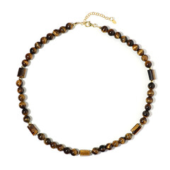 Collana in argento con Occhio di Tigre