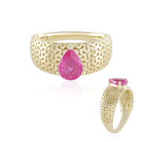 Anello in oro con Zaffiro Rosa del Madagascar (Ornaments by de Melo)