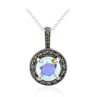 Collana in argento con Quarzo Moonlight