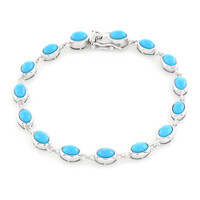 Bracciale in argento con Turchese Sleeping Beauty