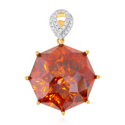 Ciondolo in oro con Sfalerite (AMAYANI)