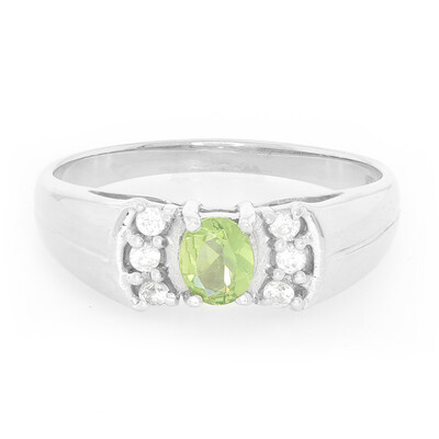 Anello in argento con Apatite Russa