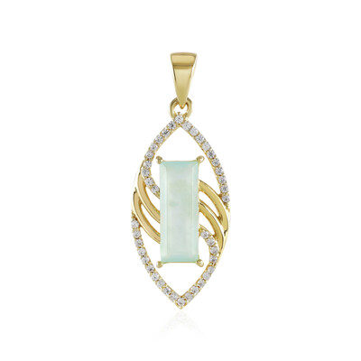 Ciondolo in argento con Opale Paraiba