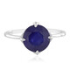 Anello in oro con Zaffiro Blu del Madagascar
