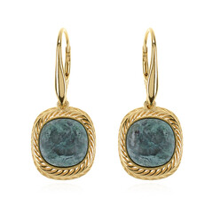 Orecchini in argento con Fuchsite