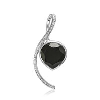 Ciondolo in argento con Onice Nero