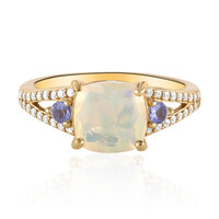 Anello in argento con Opale di Welo