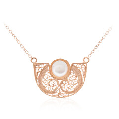 Collana in argento con Perla di Acqua Dolce (Joias do Paraíso)