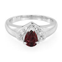 Anello in argento con Granato Lindi