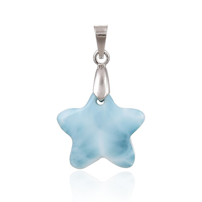 Ciondolo in argento con Larimar