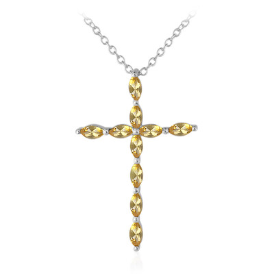 Collana in argento con Citrino