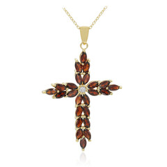 Collana in argento con Granato