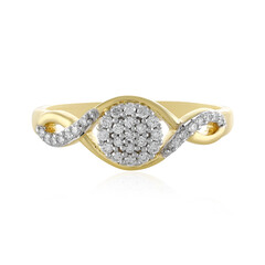 Anello in oro con Diamante Flawless (F) (LUCENT DIAMONDS)