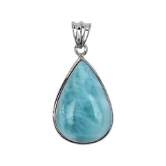Ciondolo in argento con Larimar
