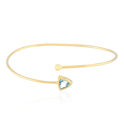Bracciale in argento con Topazio Blu Cielo