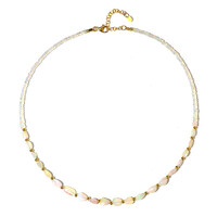 Collana in argento con Opale di Welo
