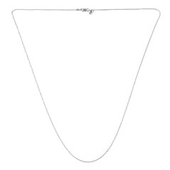 Catenina roló regolabile con cursore in argento 925 - 61 cm - 2,13 g