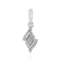 Ciondolo in argento con Diamante I1 (I)