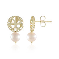 Orecchini in oro con Perla di Acqua Dolce (Ornaments by de Melo)