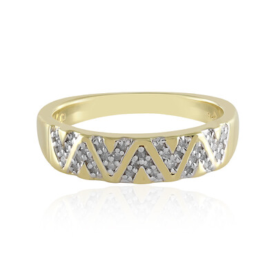 Anello in argento con Diamante I2 (I)