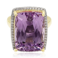 Anello in oro con Kunzite Patroke