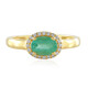 Anello in argento con Smeraldo Russo