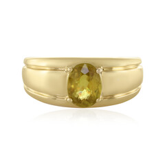 Anello in oro con Sfene