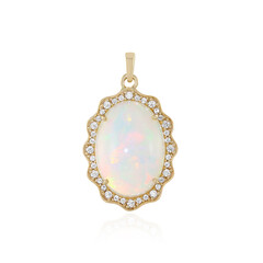 Ciondolo in oro con Opale di Welo (Adela Gold)