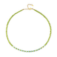 Collana in argento con Peridoto