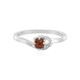 Anello in argento con Zircone Rosa