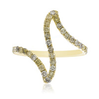 Anello in oro con Diamante Fancy SI2 (CIRARI)